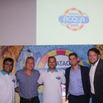 Thales Athalimar, da Pratagy, Armando Ramirez, da Wyndham Hotel & Resorts,  Bernardo Amorim, da Pratagy, Gustavo Rezende e Tiago Soeiro, da GR Group