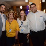 Victor Gigueira, da Abreu, Lucia Helena, da LHC Viagens, Simone Zanella, da SZ Viagens, Tiago Fantini, da Abreu, e Hildo Santos, da GWA Turismo Victor Gigueira, da Abreu, Lucia Helena, da LHC Viagens, Simone Zanella, da SZ Viagens, Tiago Fantini, da Abreu, e Hildo Santos, da GWA Turismo