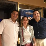 Júlio Sousa e Kalyne Luz, da RCA, com Marcus Lopes da Destinos VIP