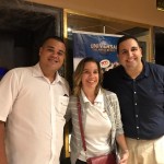 Júlio Sousa e Kalyne Luz, da RCA, com Marcus Lopes da Destinos VIP