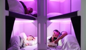 Air New Zealand revela protótipo de ‘cabine de beliches’ para Econômica; vídeo