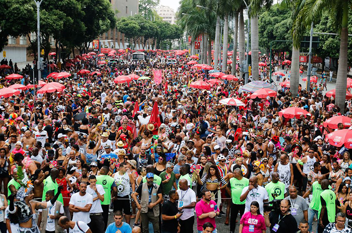 Bloco Cordão da Bola Preta, no Rio de Janeiro (Foto-Tomaz Silva)
