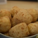 Pão de queijo servido no Menu Gourmet da Classe Executiva