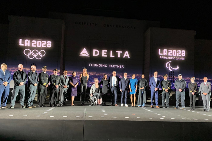 Delta é parceiro das Olimpíadas de Los Angeles em 2028