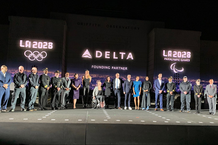 Delta é o primeiro parceiro fundador das Olimpíadas e dos Jogos Paralímpicos de Los Angeles 2028 1 Delta é parceiro das Olimpíadas de Los Angeles em 2028