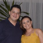 Eduardo Oliveira e Lívia Vogel, da Latam Travel