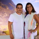 Fabio Franco, da Plantel, e Claúdia Rodrigues, da Formula Viagens Fabio Franco, da Plantel, e Claúdia Rodrigues, da Formula Viagens