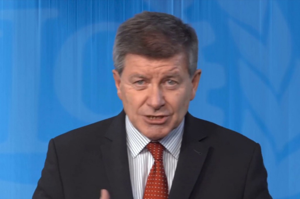 Coronavírus: pandemia pode impactar 25 milhões de empregos, afirma OIT Guy Ryder, diretor geral da OIT (Foto: reprodução Youtube)
