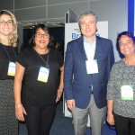 Janaina Lima, Adriana Sena, Luiz Strauss e Cristina Fritsch, da Abav-RJ