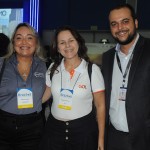 Marcia Pereira, da Transmundi, Rosana Carvalho, da Gol, e André Bento, do SulAmérica