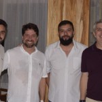Marcos Bizzotto, da Abreu; João Faria, da Iberostar; Alexandre Taborda, da BWT Operadora; e José Carlos Ribas, da BRT Operadora