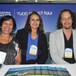 Maria Correira, da FTM Eventos, com Ana Rita Couto e Bruno Reis, do Rio Grande do Norte