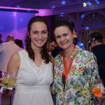 Martina Schiess, do Turismo da Suiça, e Giselle, da Visa Turismo Martina Schiess, do Turismo da Suiça, e Giselle, da Visa Turismo