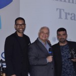 Orlando Giglio, da Iberostar; Carlos Siqueira e Daian Silva, da Infinitas Travel