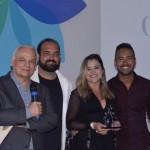 Orlando Giglio, da Iberostar; Ludmila Freitas, Michael Ferreira e Raoni Herrero, do Hurb (Hotel Urbano)