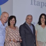 Orlando Giglio, da Iberostar; Tércia Vasconcelos, Claudio Maia e Cláudia Macedo, da Itaparica