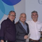 Orlando Giglio, da Iberostar; Wilson Marques e José Carlos Ribas, do Grupo BRT