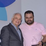 Orlando Giglio, da Iberostar;  e Daniel Firmino, da Orinter