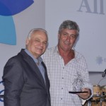 Orlando Giglio, da Iberostar; e Juan Fernández, da All Seasons