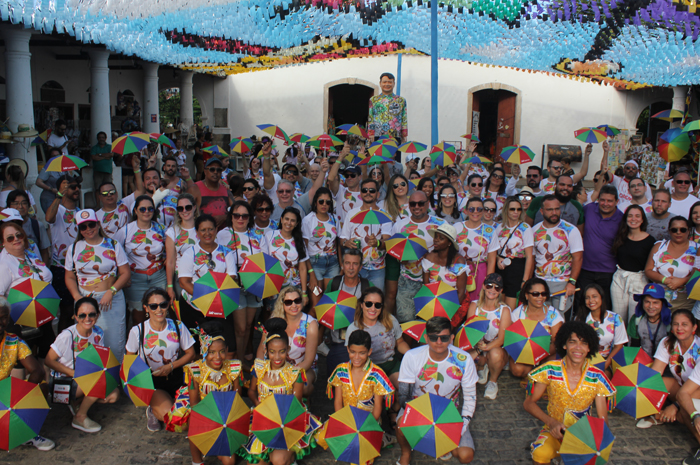 Convenção Schultz promove Carnaval fora de época para os agentes em Olinda 1 Os agentes puderam vivenciar a experiencia do Carnaval de Olinda no "Bloco da Schultz"