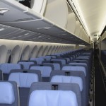 Poltronas de classe econômica da Air Europa