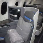 Poltronas de classe executiva do B787-9 Dreamliner