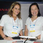 Sandra Passetto e Ana Lucia Gomes, da Air Canada