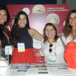 Vanessa Oliveira e Giulia Buratta, da Blanctour, Mônica Staretz, da SGR e Aurea Carvalhal, da Blanctour