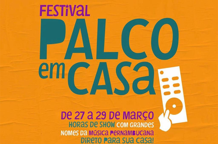 Apresentações online acontecem neste fim de semana, no canal oficial do turismo de Pernambuco no Instagram