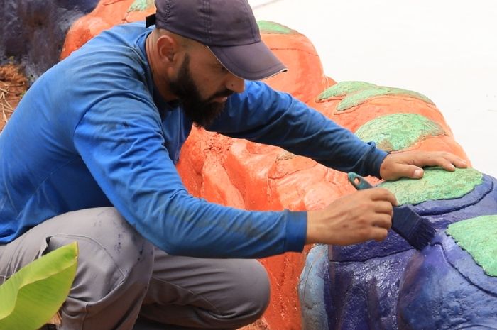 Hot Beach Olímpia realiza obras de manutenção durante período de 'quarentena' 1 Parque aquático passará por pequenas manutenções de revitalização