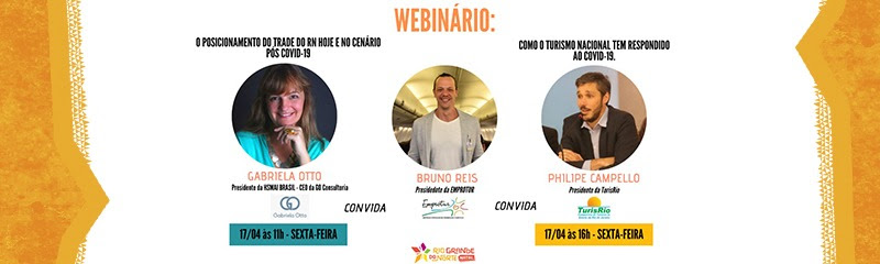 RN revela perspectivas do turismo no cenário pós-pandemia 1 Eventos online apresentaram os resultados das pesquisas