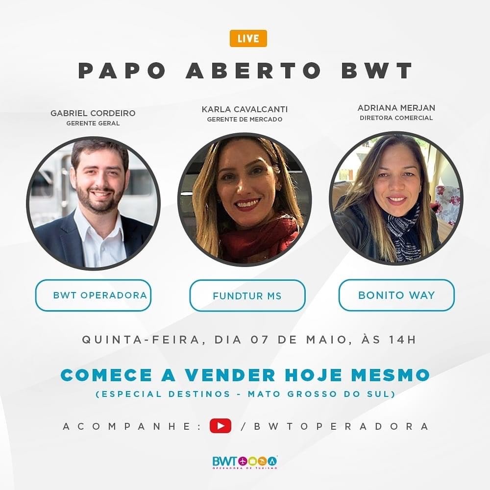 BWT aborda reinício das vendas no Mato Grosso do Sul em live às 14h no YouTube 1 IMG_1903