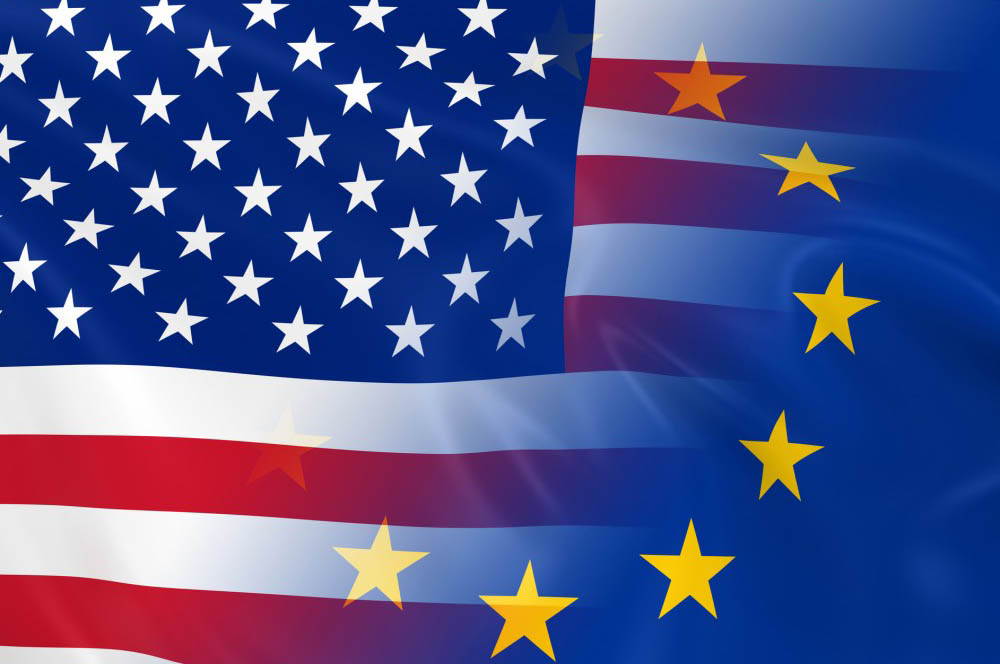 US Travel condena Europa por barrar entrada de turistas norte-americanos 1 EU-US-Flag-1000x750