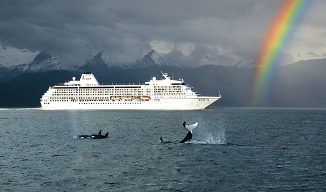 Regent Seven Seas revela detalhes de roteiros de volta ao mundo em 2021 e 2022 MAR-Orca-Rainbow