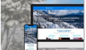 Bariloche dá boas-vindas ao inverno com neve e site renovado