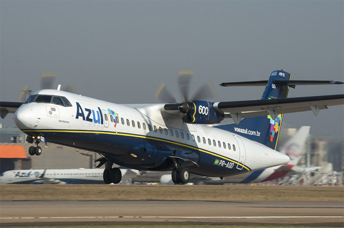 Azul retoma voos em Presidente Prudente e outras quatro cidades na segunda (3) 1 ATR Azul Congonhas