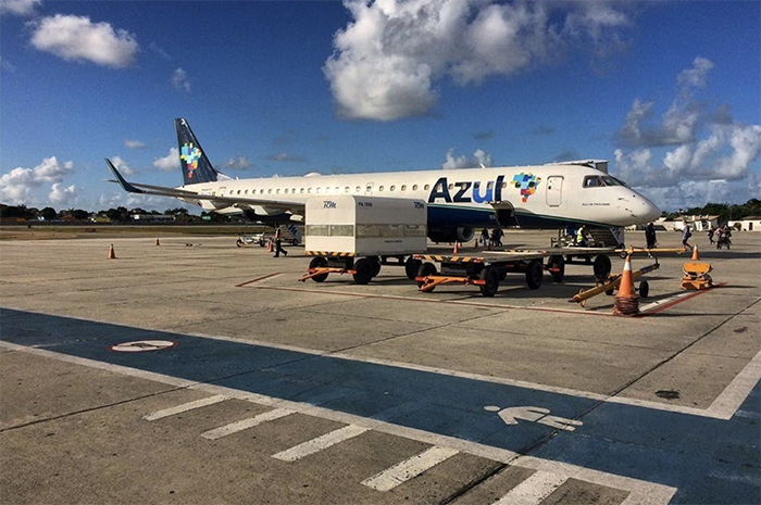 Azul amplia a malha para o mês de agosto