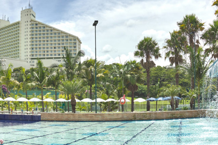 Piscina do Bourbon Atibaia