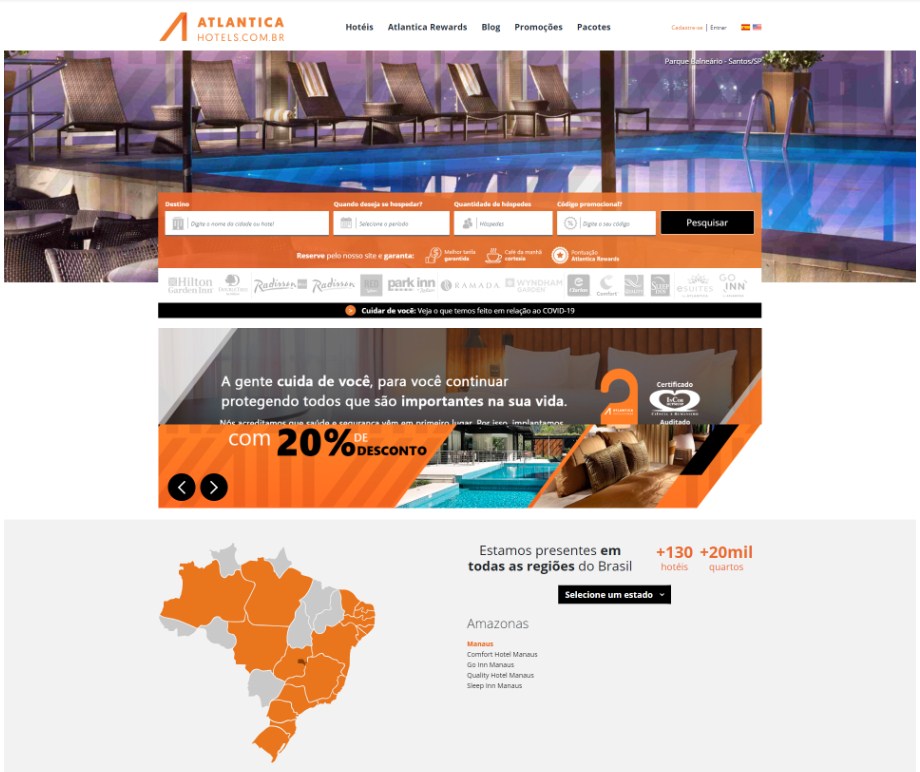Atlantica renova site e redes sociais com sua nova identidade visual 1 site