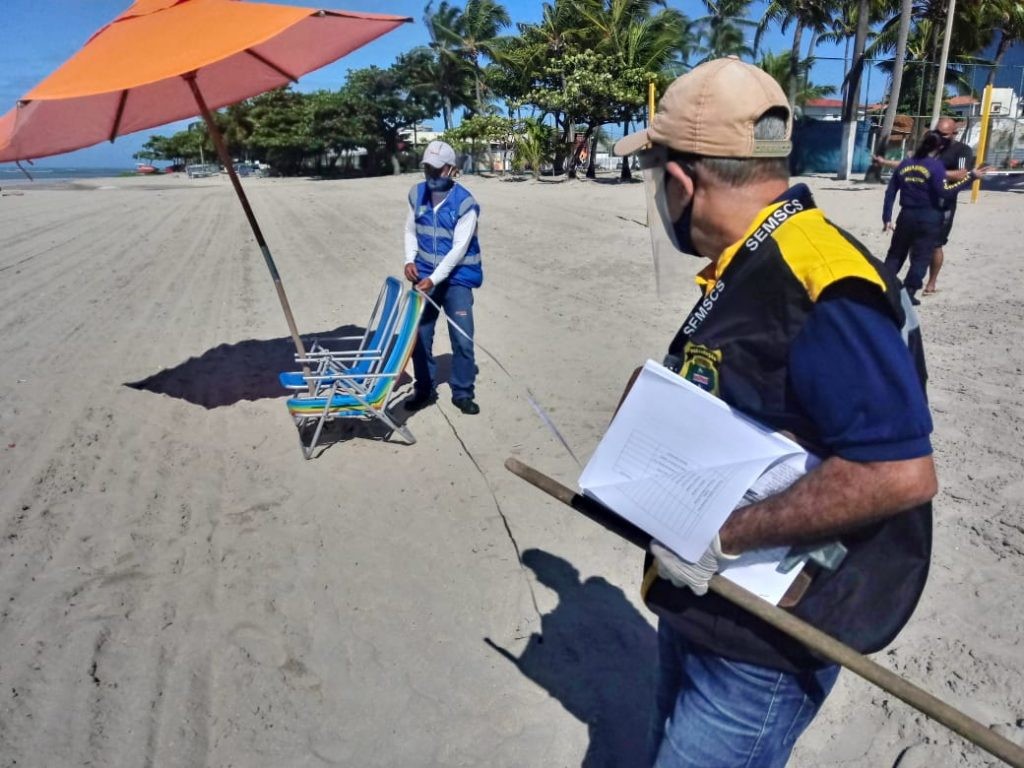 2- ordenamento na faixa de areia