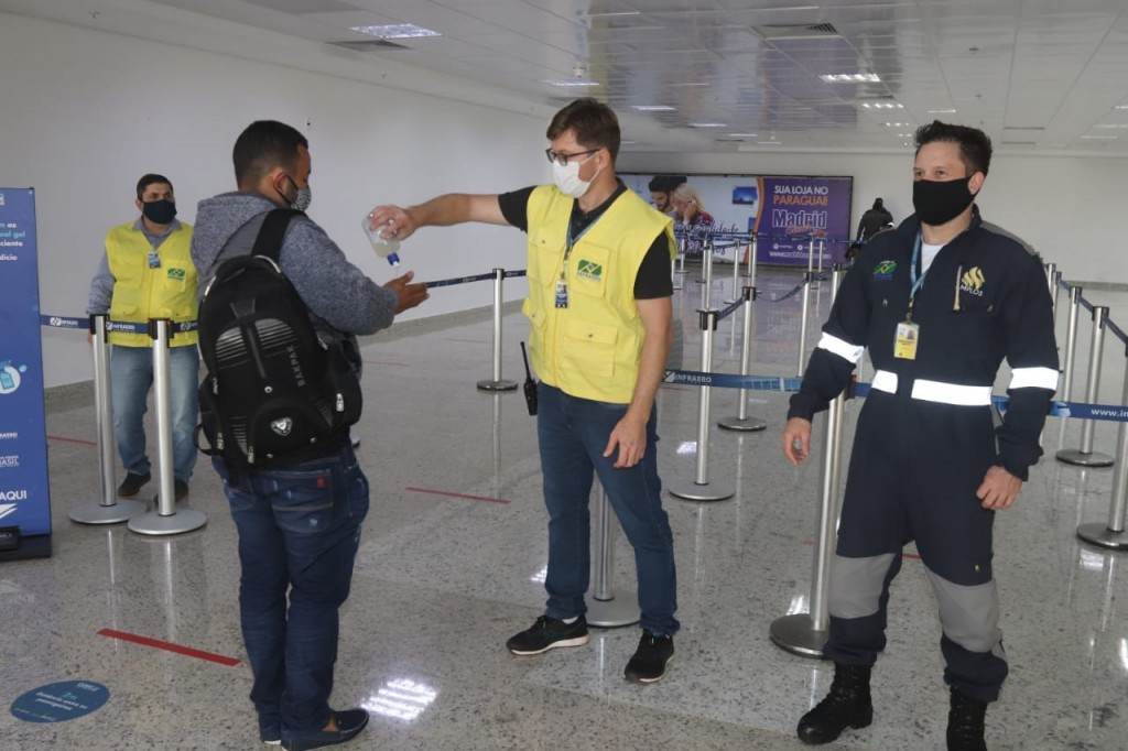 Aeroporto de Foz é o primeiro da Infraero a receber certificação contra Covid-19 2 45521_WhatsApp_Image_2020-08-14_at_10.55.07