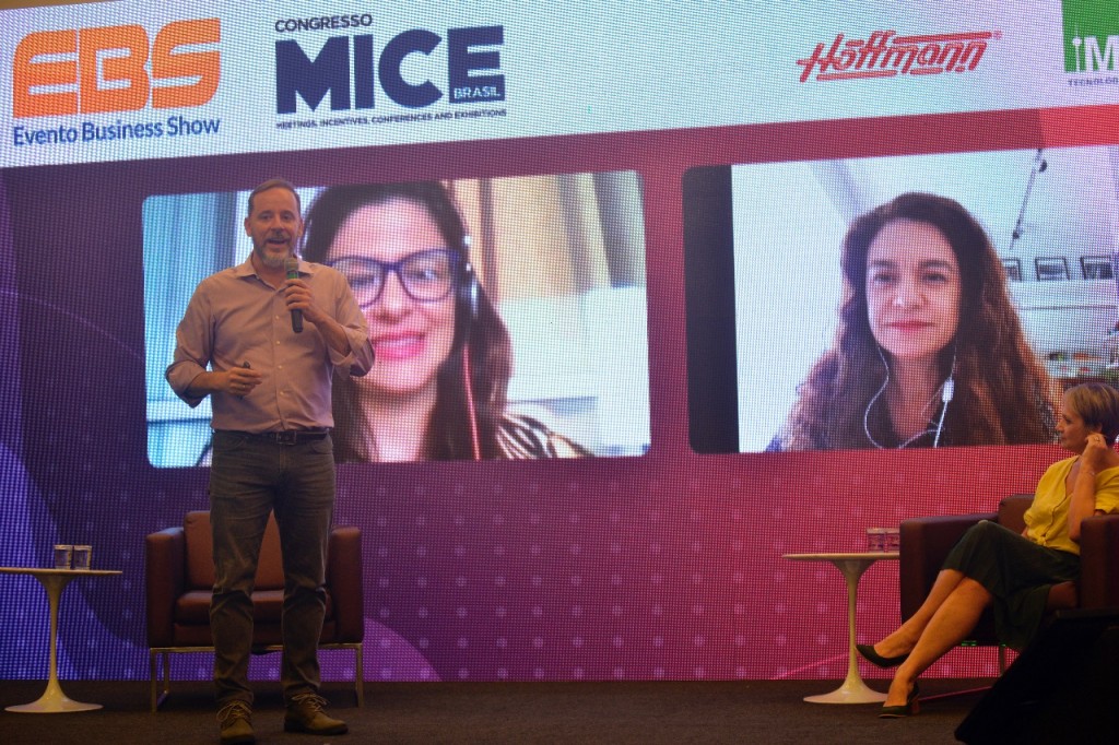 Congresso Mice Brasil reúne mais de mil participantes no primeiro dia; veja destaques 4 Igor Tobias, Roberta Nonis, Thais Santos e Ana Lucia Guedes