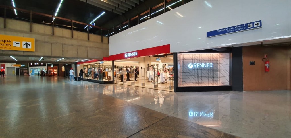 Loja Renner no Aeroporto Internacional de Sao Paulo