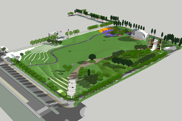 Revitalização do Gramadão da Itaipu terá início em outubro O projeto visa transformar o espaço em um novo parque de lazer