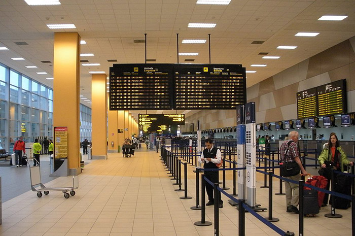 Aeroporto Jorge Chavez, em Lima