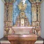 Catedral da Sé, altar lateral ainda preserva sua decoração em boas condições
