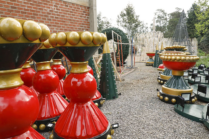 Decoração do 35° Natal Luz de Gramado estará pronta até dia 22 de outubro Decoração do 35° Natal Luz de Gramado estará pronta até dia 22 de outubro