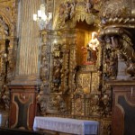 Púlpito da igreja NS do Pilar ricamente ornamentado