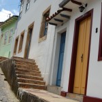 Rua do setor mais simples e popular de Ouro Preto