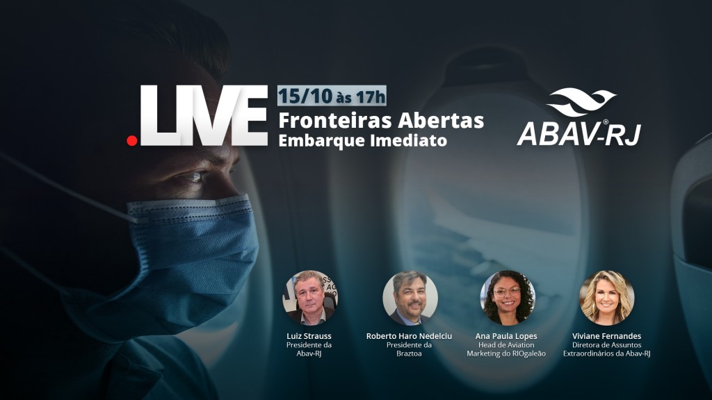 Abav-RJ recebe RIOgaleão e presidente da Braztoa em live hoje às 17h 1 Tela-espera-Youtube